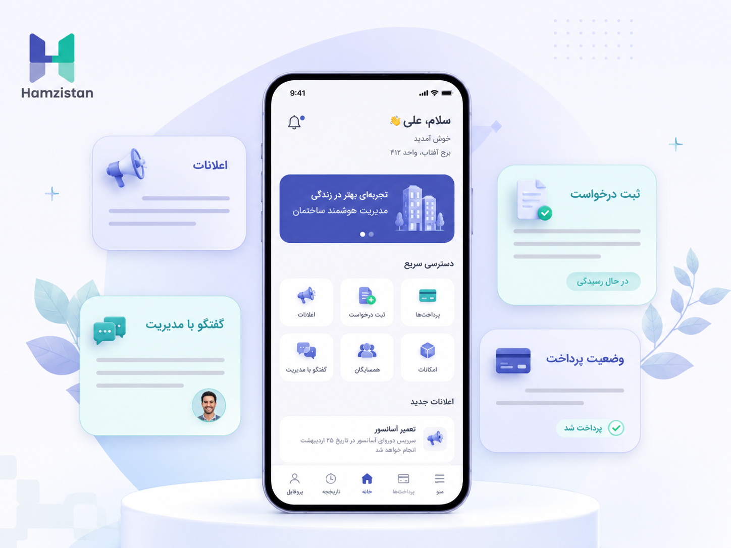 تجربه ساکنین در همزیستان